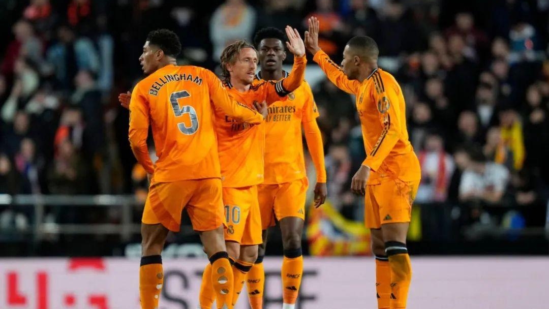 DB彩票平台-瓦伦西亚在伯纳乌球场战胜皇马