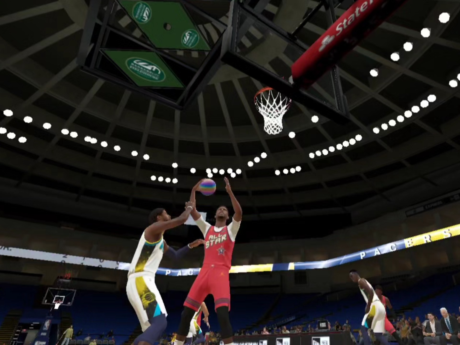 长距离投篮机会均被利用进攻打破僵局 长距离投篮机会均被利用进攻打破僵局