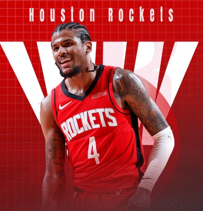 火箭逆转勇士，勇夺胜利